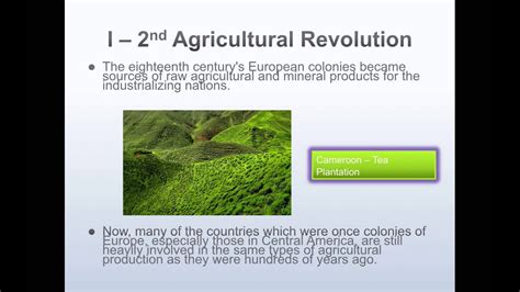 2nd Agricultural Revolution - YouTube