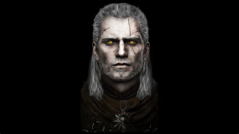 2560x1440 Henry Cavill As Geralt Of Rivia Fan Art 1440P Resolution Wallpaper, HD Artist 4K ...