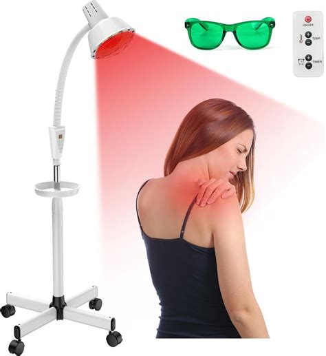 275W Red Light Therapy Remote Contro Infrared Light Therapy Timer Heat Lamp UK | eBay