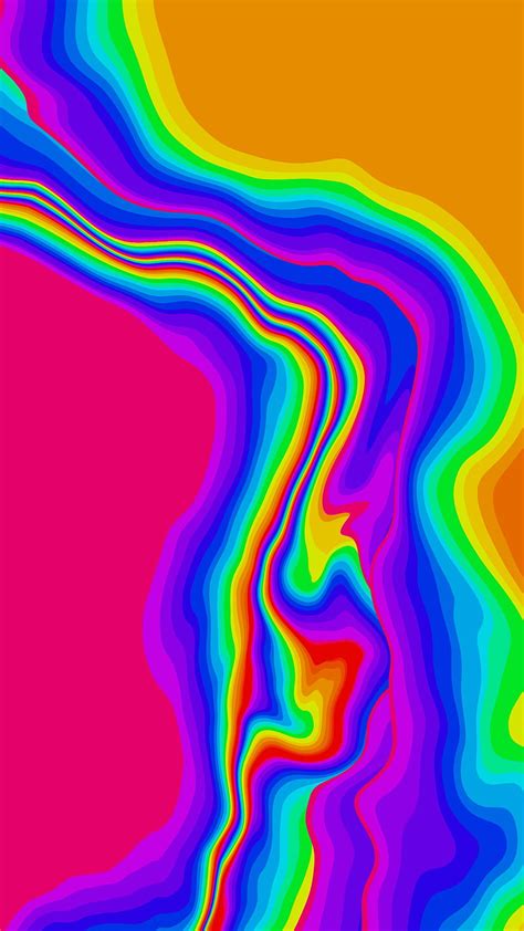 Abstract Rainbow Wallpaper