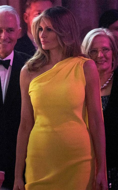 It Was All Yellow from Melania Trump's Best Looks | E! News