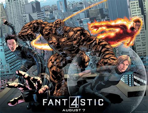 The Blot Says...: SDCC 15 Exclusive Fantastic Four Movie Poster by Bryan Hitch