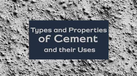 16 Incredible Cement Types & Their Uses-Types of Cement