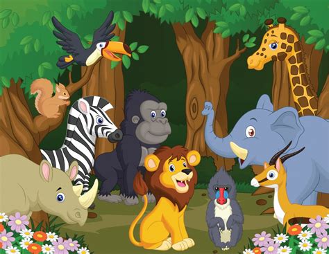 Wild Animals jigsaw puzzle in Animals puzzles on TheJigsawPuzzles.com