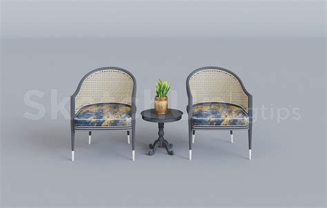 9637. Free Sketchup Chair Model Download