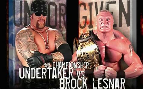 5 Best Undertaker Vs Brock Lesnar Matches (& 4 Worst)