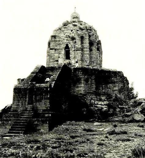 Kashmir’s iconic Shankaracharya temple, 1868 | History of kashmir ...