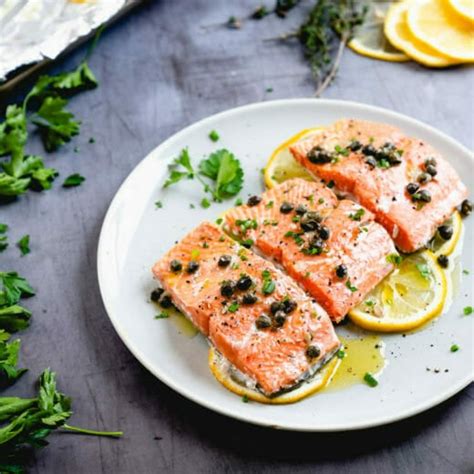 Salmon with Capers – A Couple Cooks