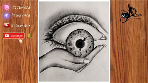 Be sincere about your time || How to draw meaningful pencil drawing for ...