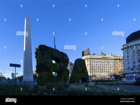 The Obelisk of Buenos Aires Stock Photo - Alamy