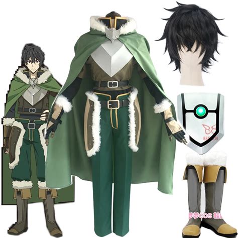 Anime The Rising Of The Shield Hero Cosplay Naofumi Iwatani Cosplay Costume Carnival Uniform ...