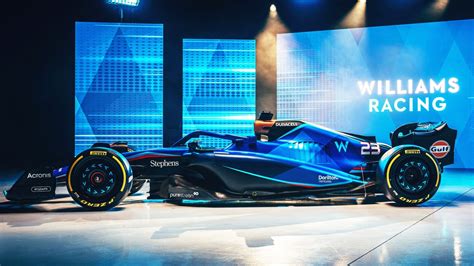 Formula 1 launches: Williams reveal sleek new car livery and Gulf Oil ...