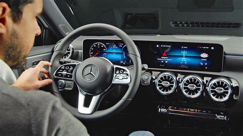 Mercedes A-CLASS Luxury Interior - YouTube