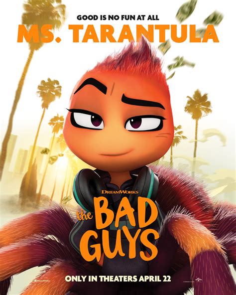 The Bad Guys (Ms. Tarantula, Awkwafina) Movie Poster - Lost Posters