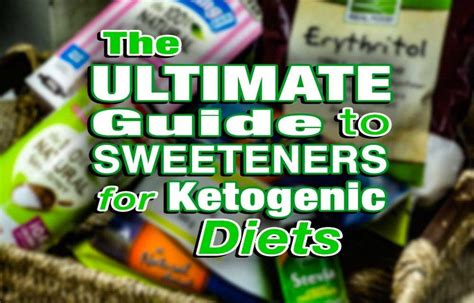 Best Keto Sweeteners & Natural Low-Carb Sugar Substitutes | Sugar ...