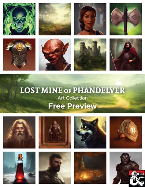 Lost Mine of Phandelver Art Collection (Free Preview) - Dungeon Masters ...