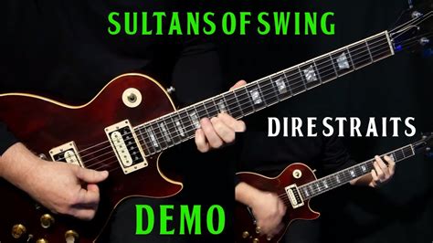 how to play "Sultans Of Swing" on guitar by Dire Straits | DEMO ...