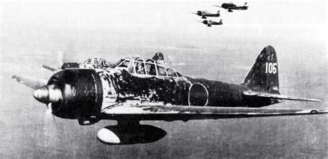 Picture of Mitsubishi A6M Zero WW2 Fighter and information