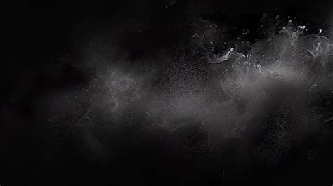 Premium AI Image | Black smoke texture background