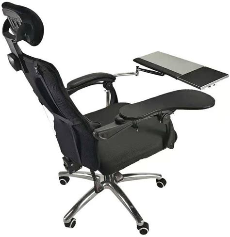 Ergonomic Keyboard Laptop Mouse Stand Mount for Workstation Video Gaming,Installed to Chair or ...