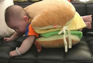 Funny Baby in a Burger - Amazing Images Gallery