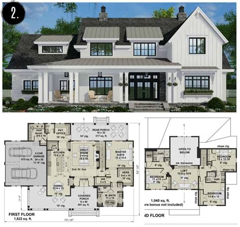 24 Farmhouse Floor Plans Modern – New Home Floor Plans