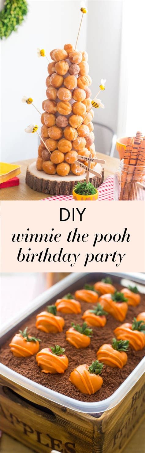 Leo's DIY Winnie the Pooh Birthday Party - 40 Aprons