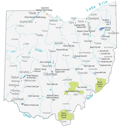 Cleveland Ohio Map - GIS Geography