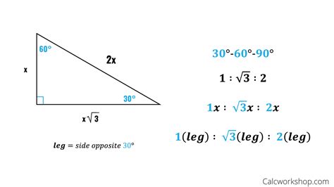 Special Triangles Formulas