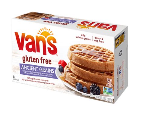 Van's Gluten-Free Frozen Waffles Reviews & Info (Dairy-Free)