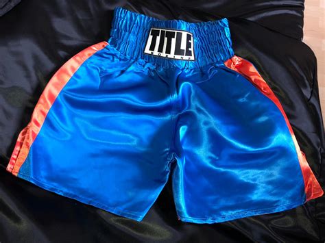 TITLE Pro Acetate Satin Boxing Shorts in E14 Hamlets for £50.00 for ...