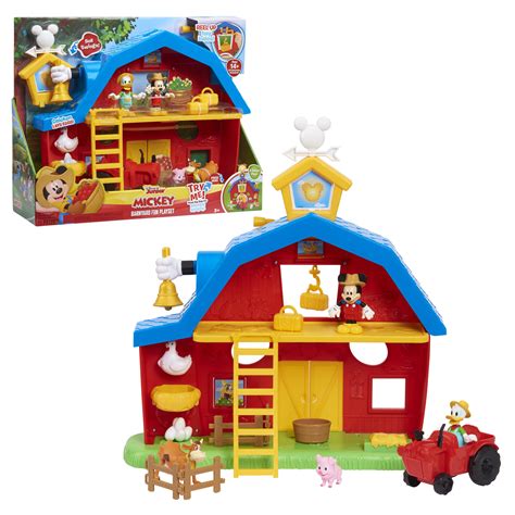 Disney Junior Mickey Mouse Barnyard Fun Playset, Ages 3+ - Walmart.com - Walmart.com