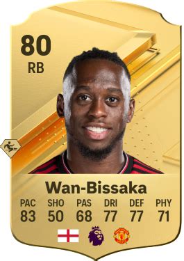 Aaron Wan-Bissaka EA Sports FC 24 Player Ratings - Electronic Arts