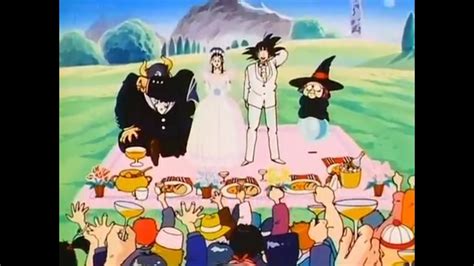 Dragon Ball - Goku and Chichi's Wedding - English Dub - YouTube