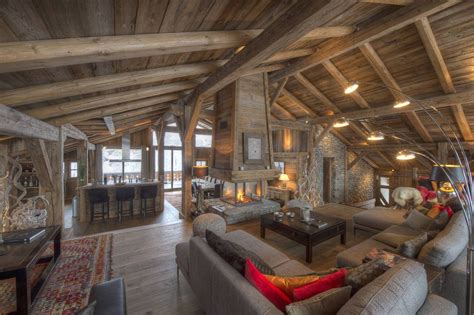 Two Ski Chalets in the French Alps | Apartment inspiration, House, Home ...