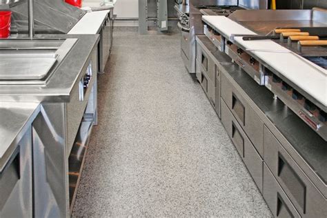 Healthy & Hygienic Commerical Kitchen / Restaurant Flooring | Restaurant flooring, Restaurant ...