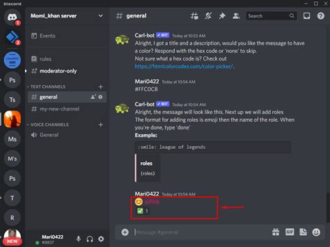 How to Get Reaction Roles on Discord with Carl Bot