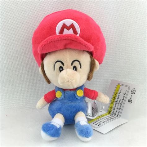 SUPER MARIO BROS World Character Baby Mario Plush Toy Doll Stuffed Animal 6" £10.67 - PicClick UK