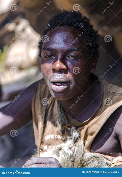 Portrait Tribesman of the Hadza Tribe Editorial Photo - Image of people, celebration: 180965801