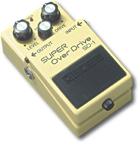 BOSS Audio Overdrive Pedal Yellow SD-1 - Best Buy