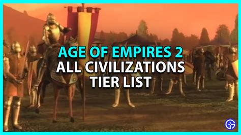 Age of Empires (AoE) 2 Civ Tier List 2023 - Gamer Tweak