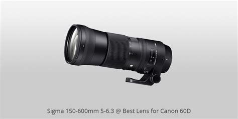 5 Best Lenses for Canon 60D in 2024