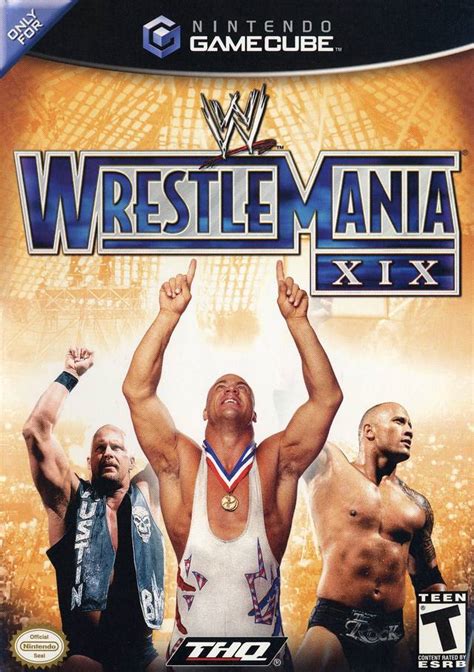 WWE Wrestlemania XIX 19 Gamecube Game