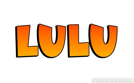 Lulu Logo | Free Name Design Tool from Flaming Text