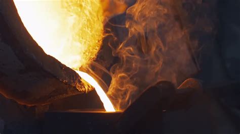 Molten Metal - Stock Video | Motion Array