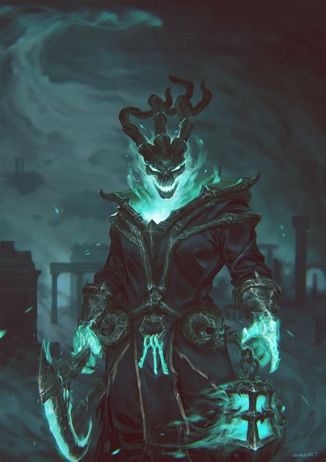 ArtStation - Thresh, the Chain Warden