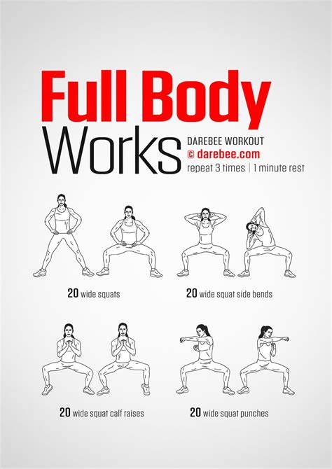 Full Body Works | Fitness body, Standing workout, Bodyweight workout