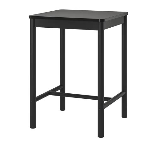 RÖNNINGE bar table black 75x75 cm | IKEA Eesti