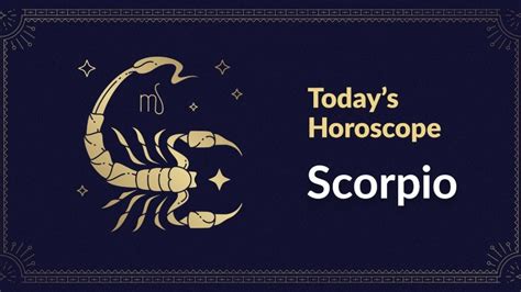 Today Scorpio Horoscope, October 9, 2023: Harmony will be strengthened ...