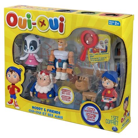 New Noddy & Friends 5 Figure Pack Toyland Detective Multi Pack Big Ears ...